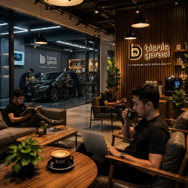 Resep 'Tempat Ketiga' Bisnis Cuci Mobil Anti-Mainstream